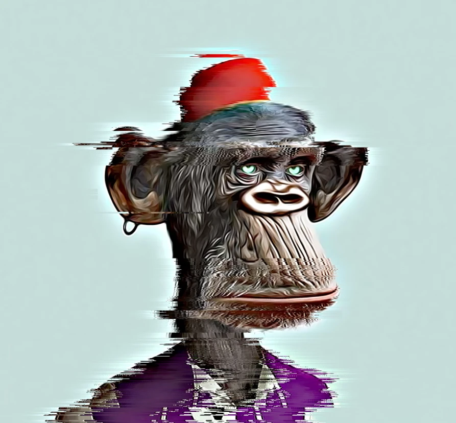 Glitched Apes #14