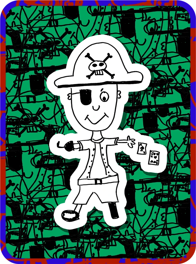 #7321 Poker Pirat