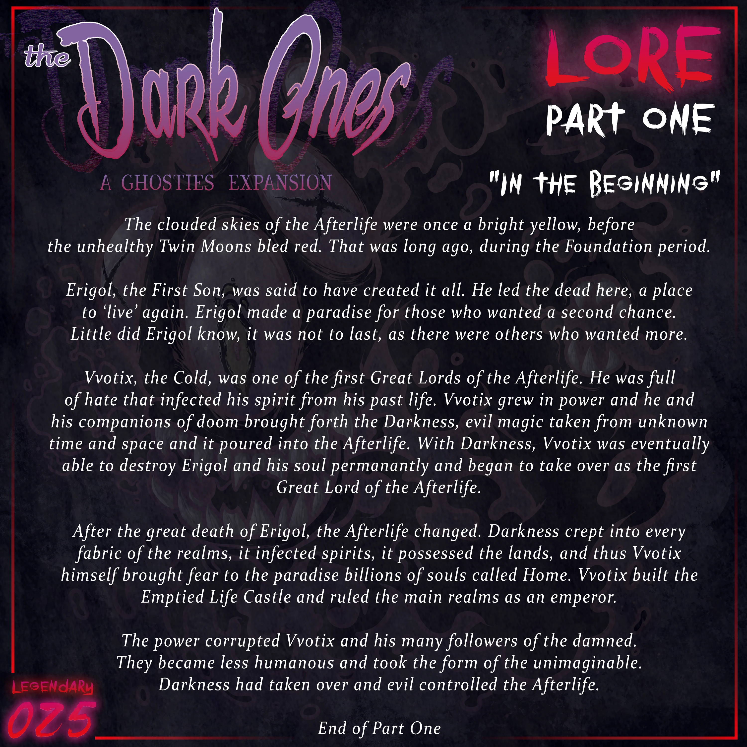 #7 Dark Ones Lore