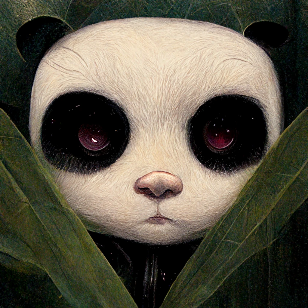#39 Panda Portrai