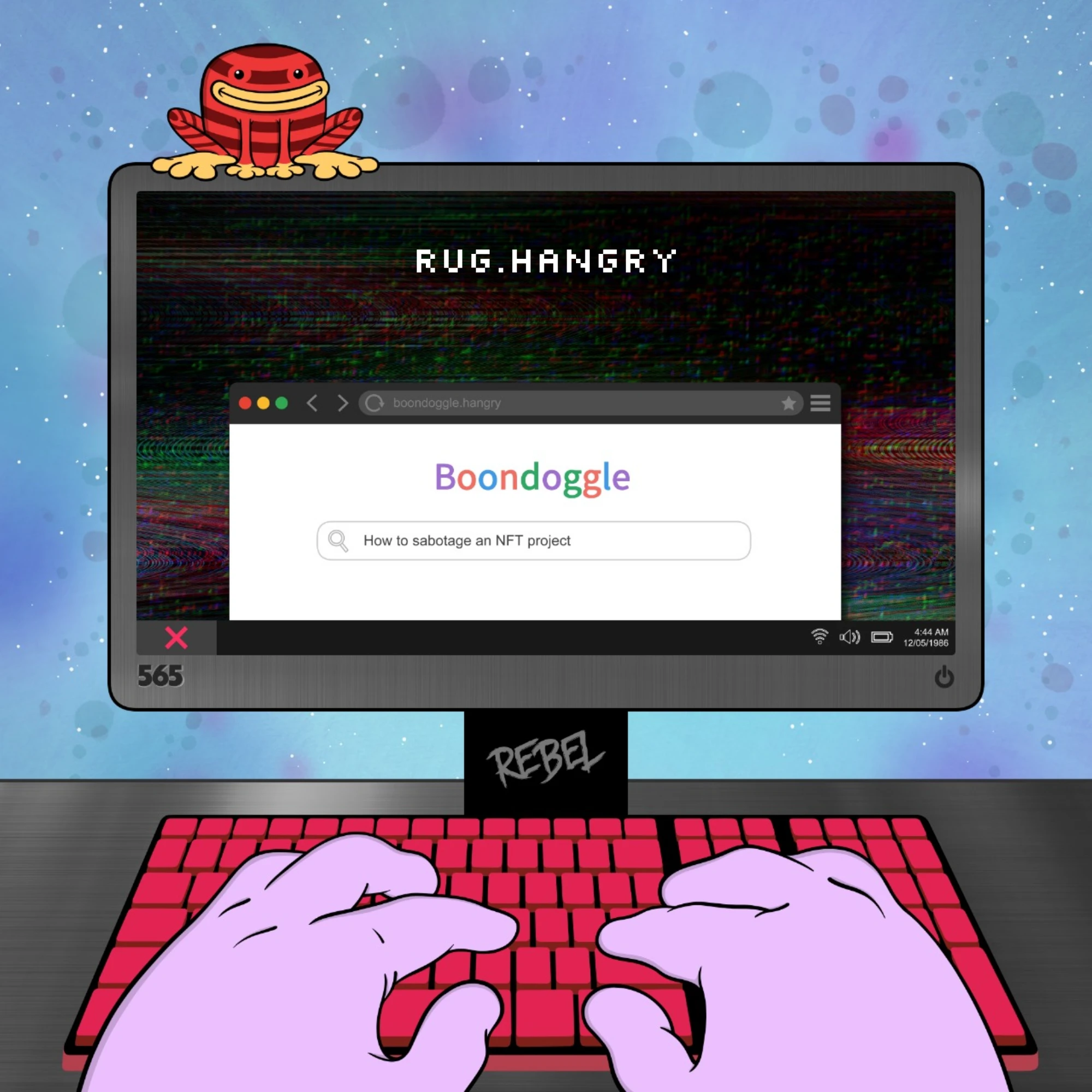 #64 rug.hangry