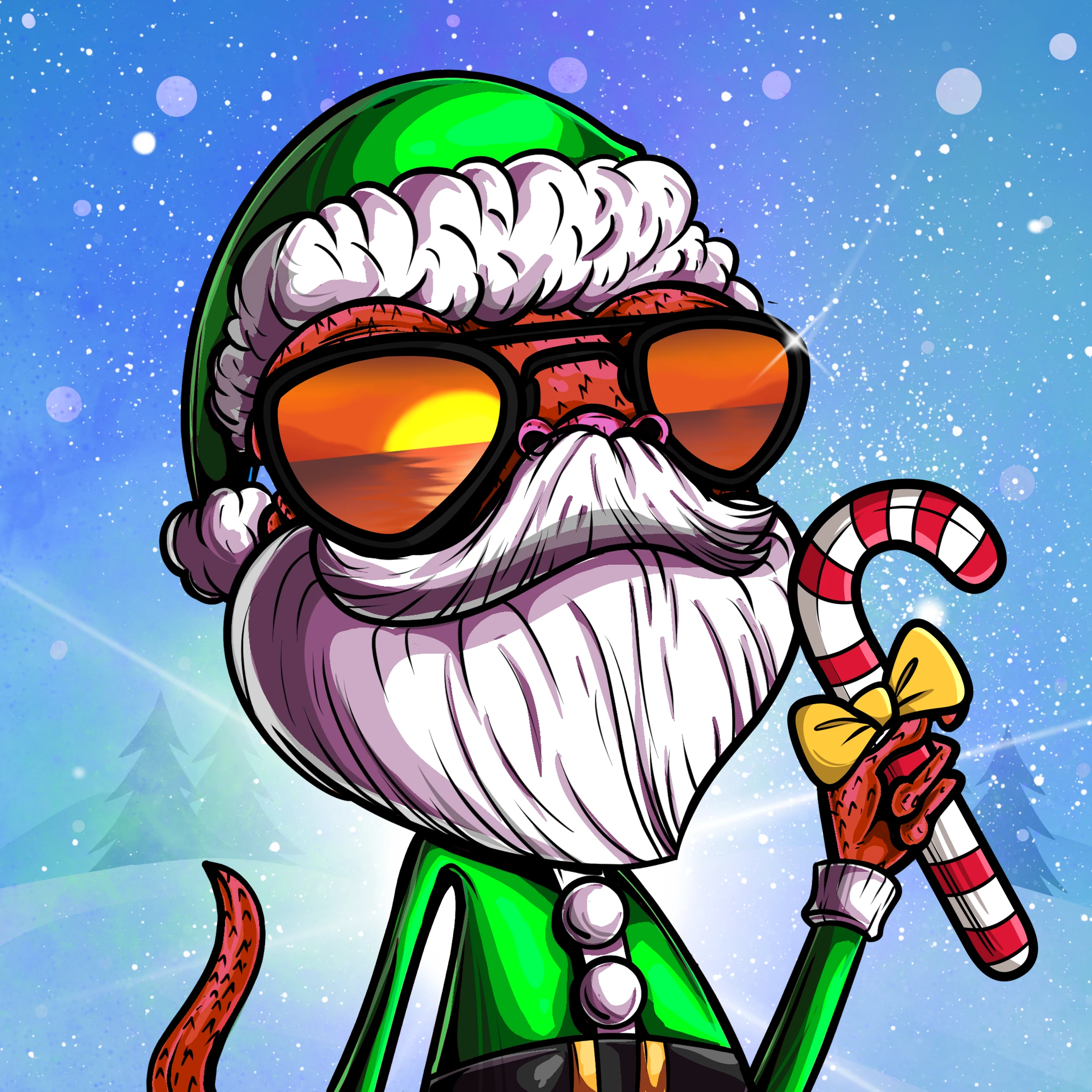 #9 Sunset Santa