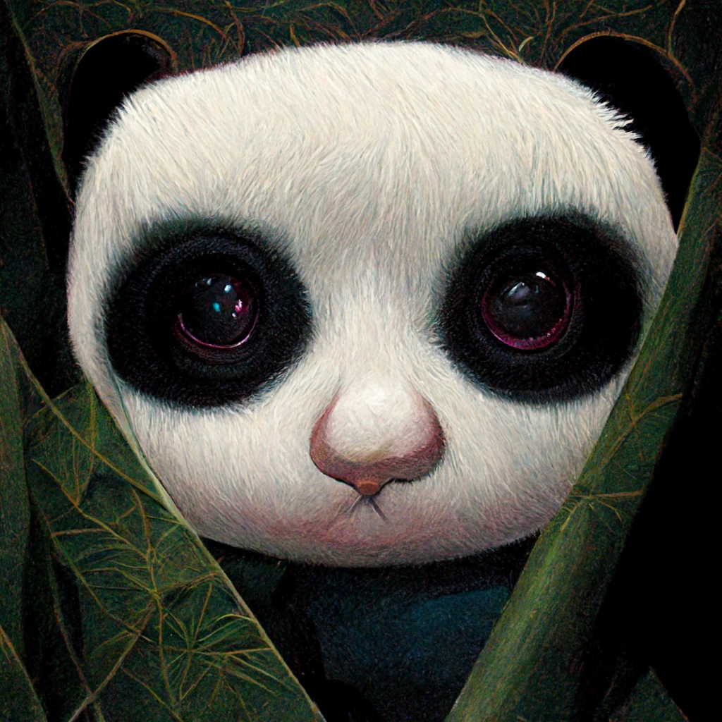 #38 Panda Portrai