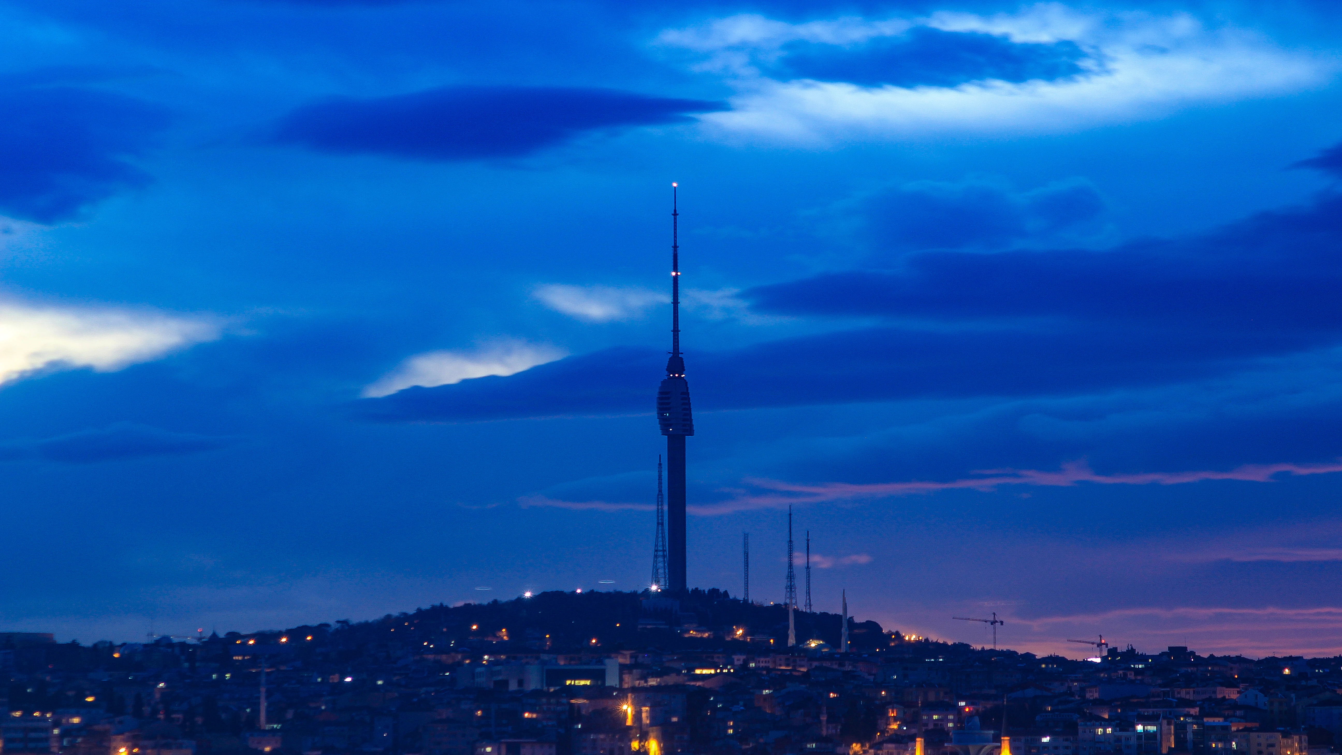 #4 Blue and tower
