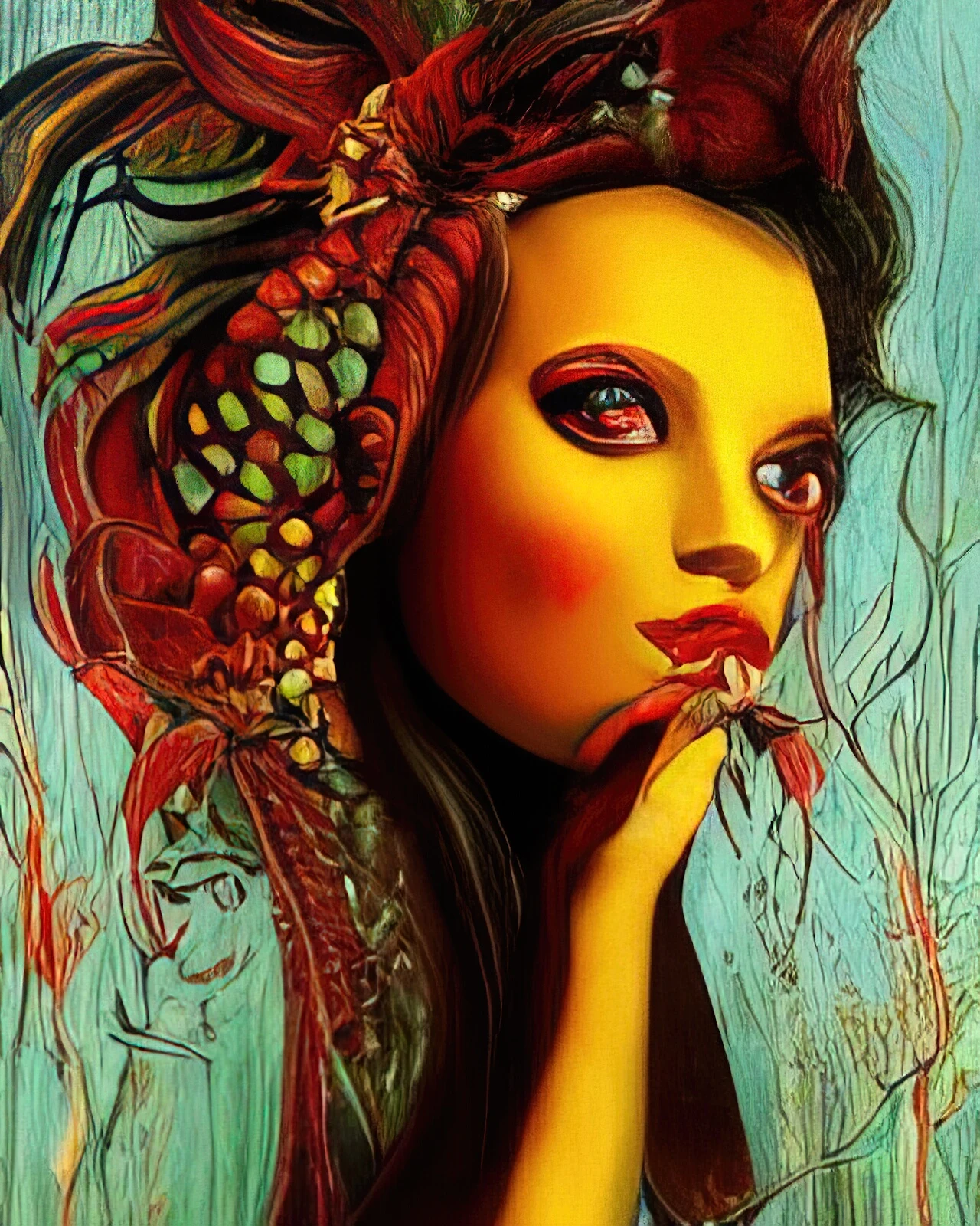 #212 Feather Twin