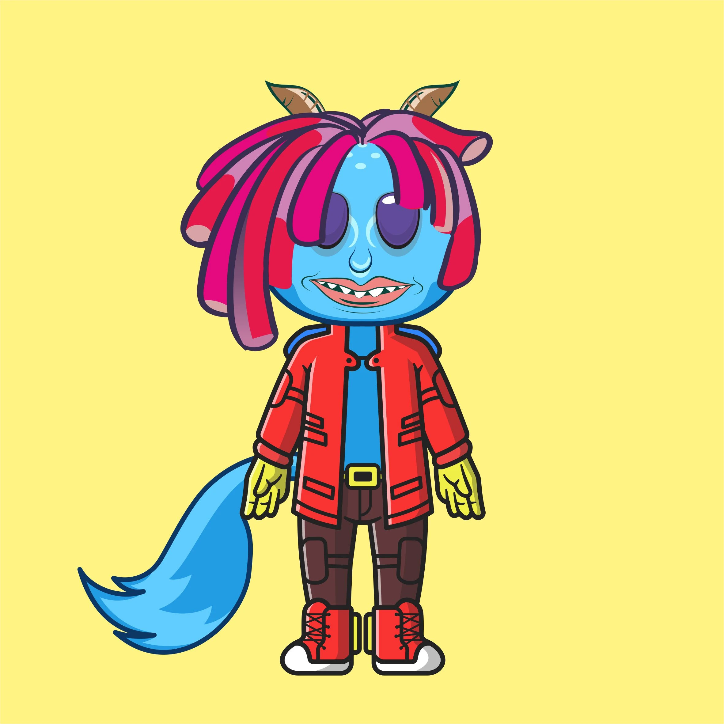 #44 Happy Monster
