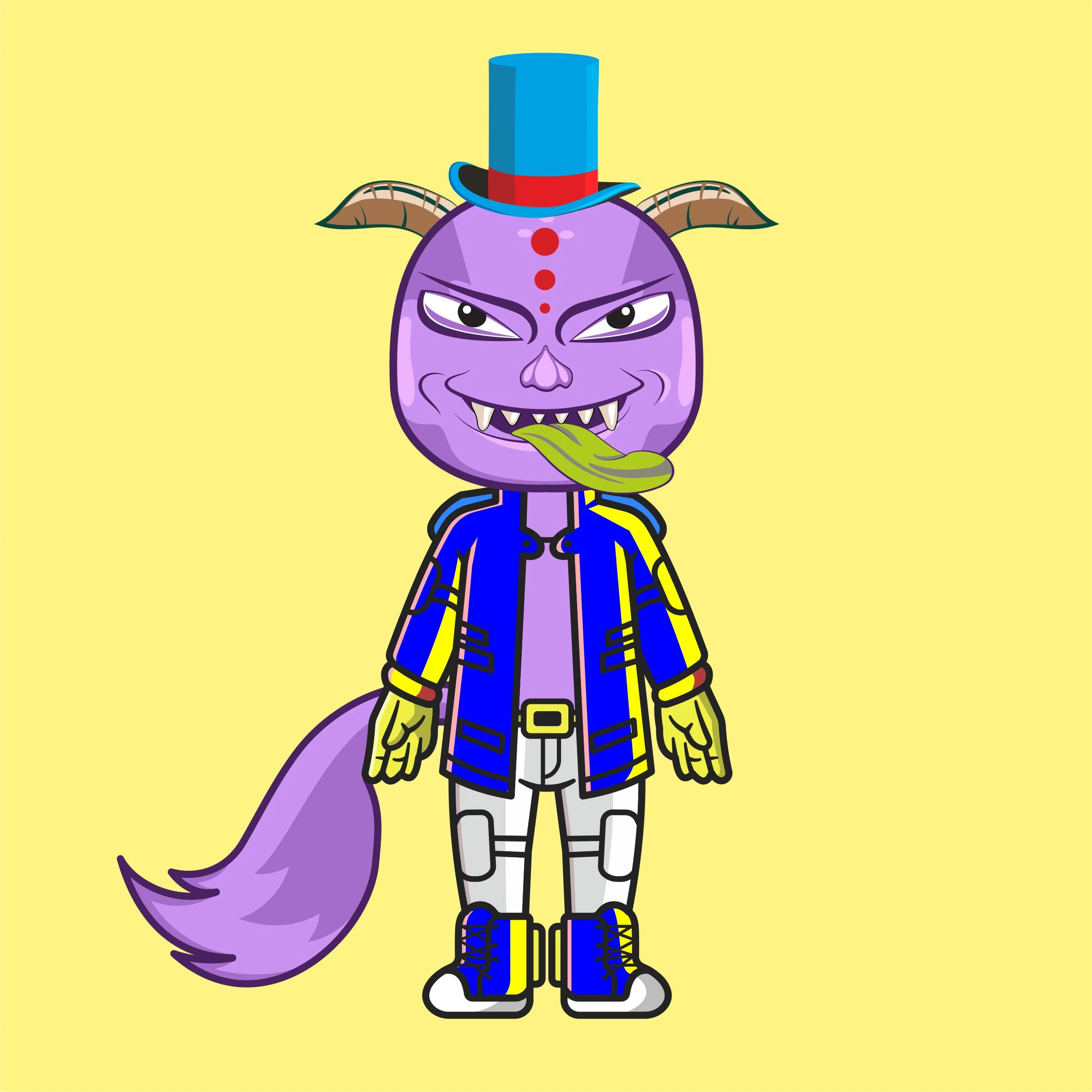 #69 Happy Monster