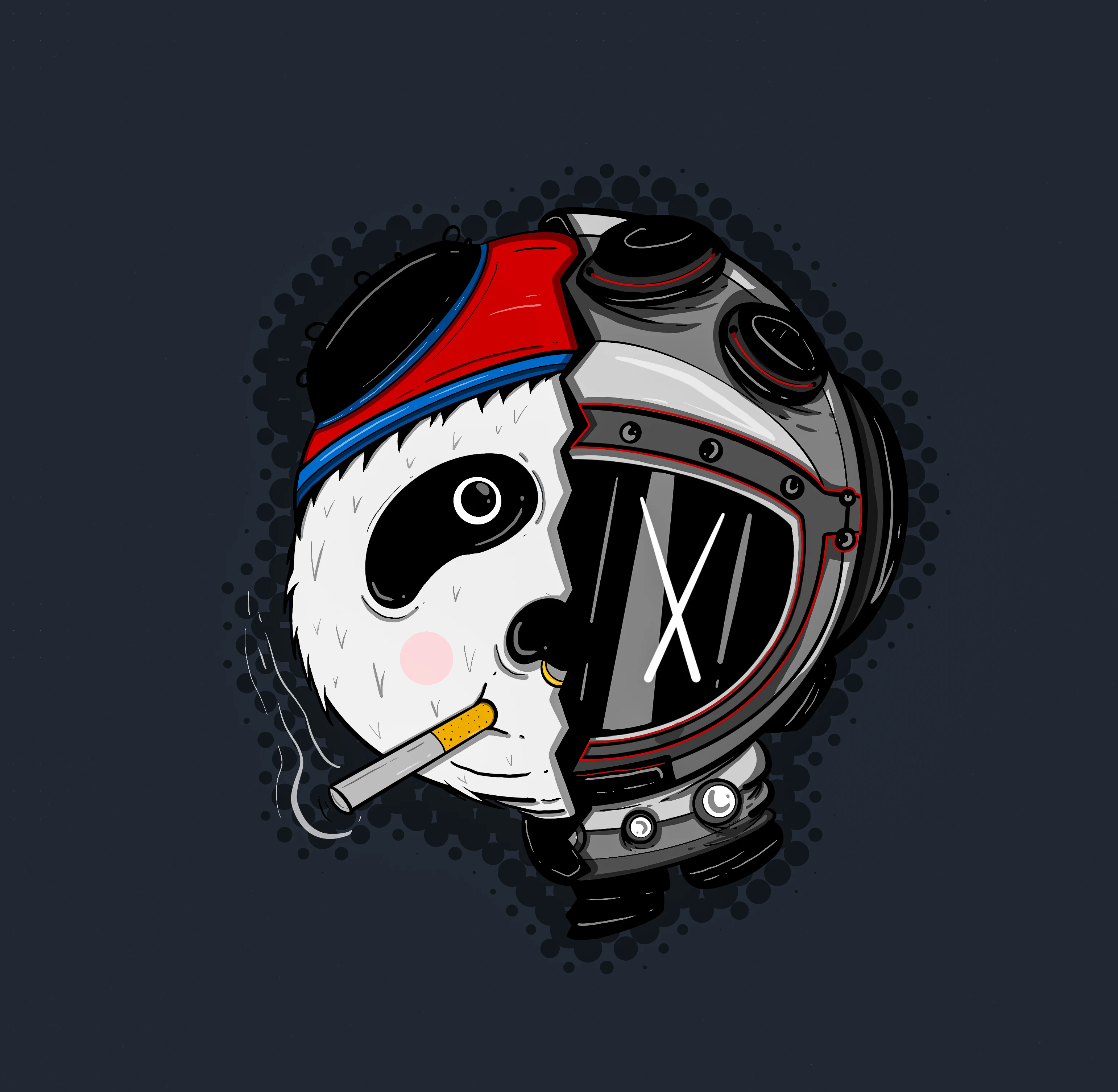 #50 Alien Panda T