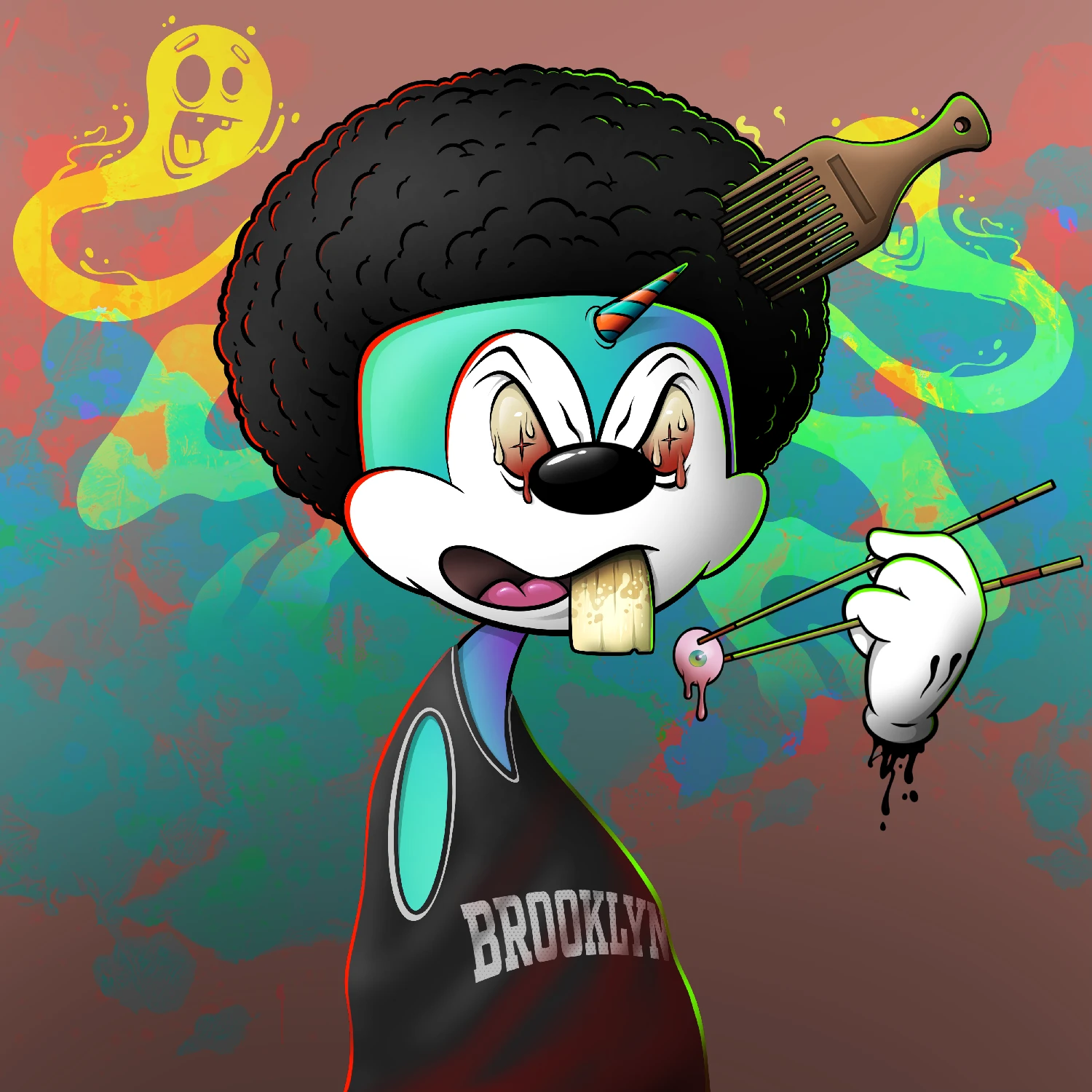 #407 Paint Huffin