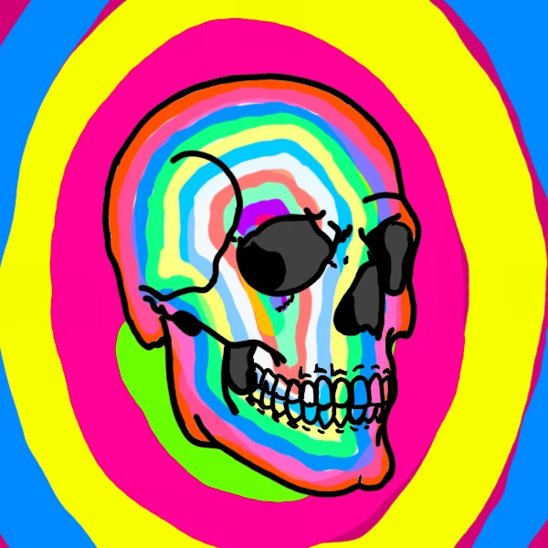 #3 OG Hippy Skull