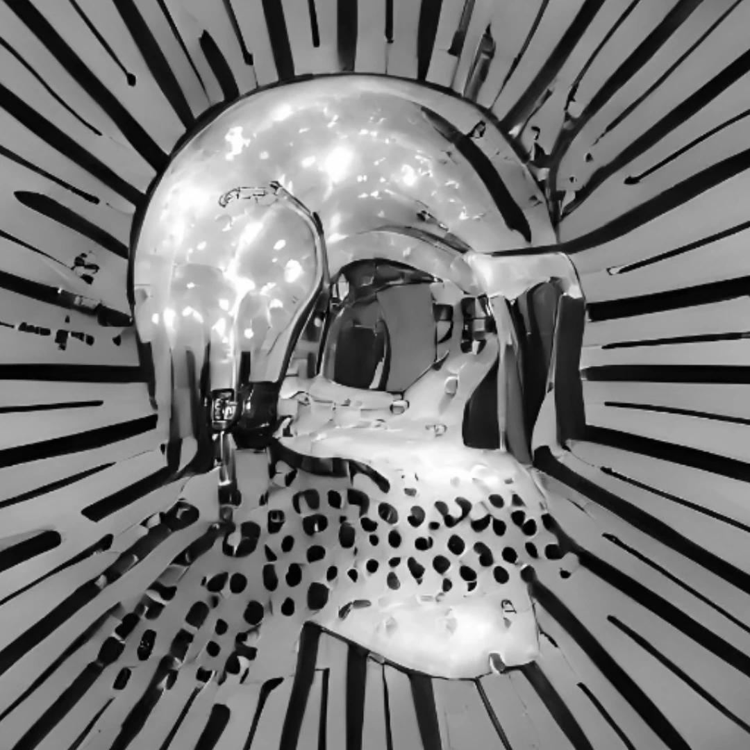 #803 Trippy Skull