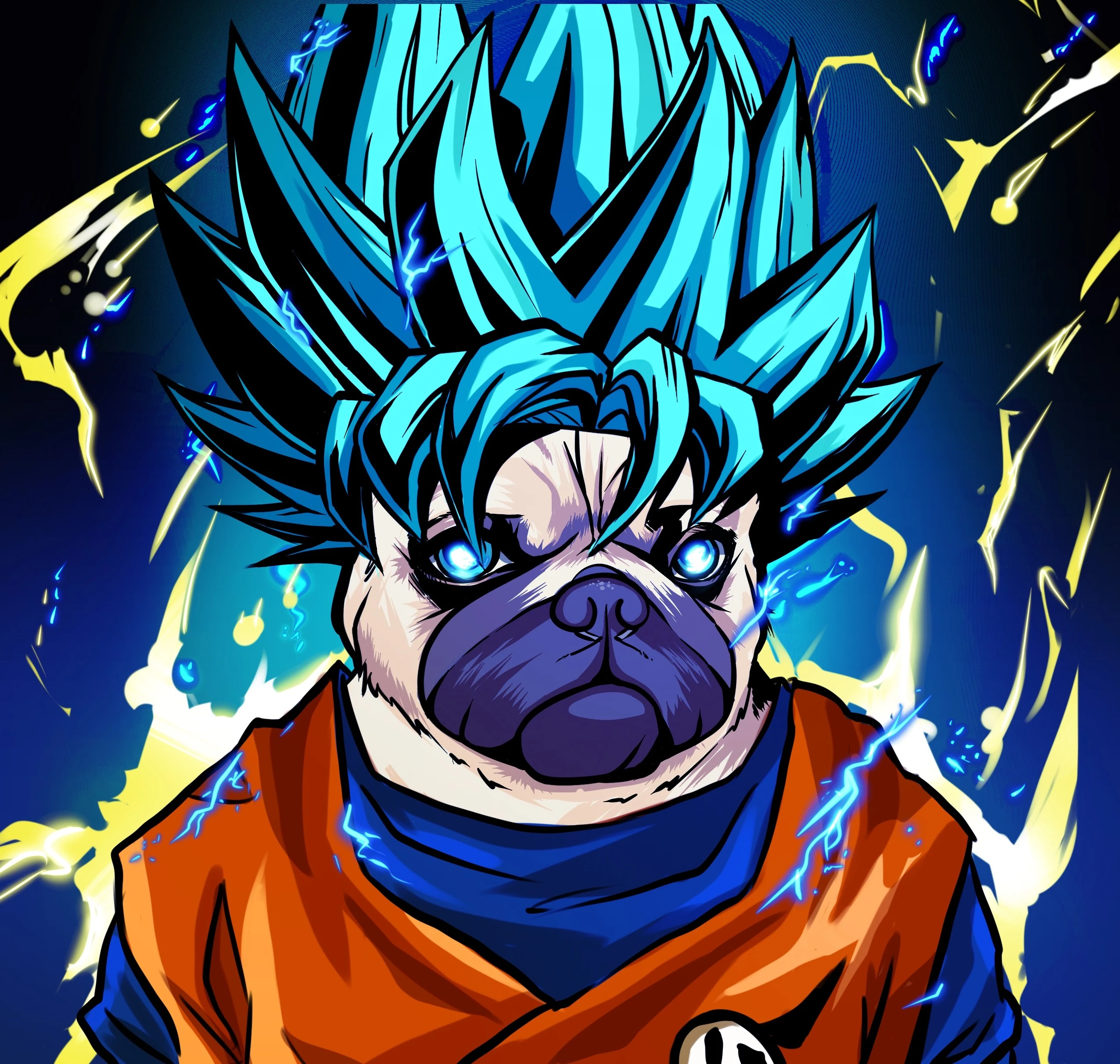 #129 Goku Pug