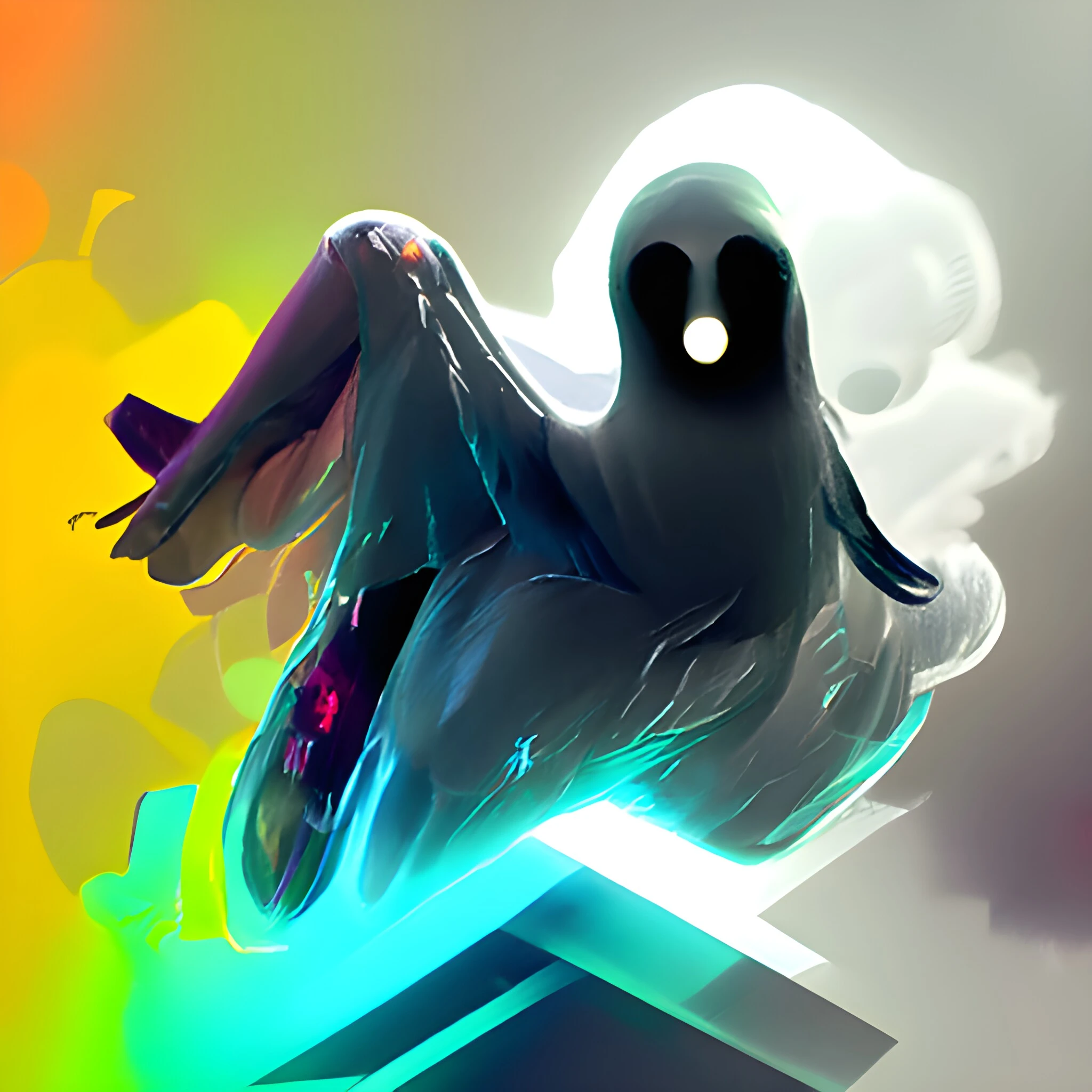 #135 Neon Ghost