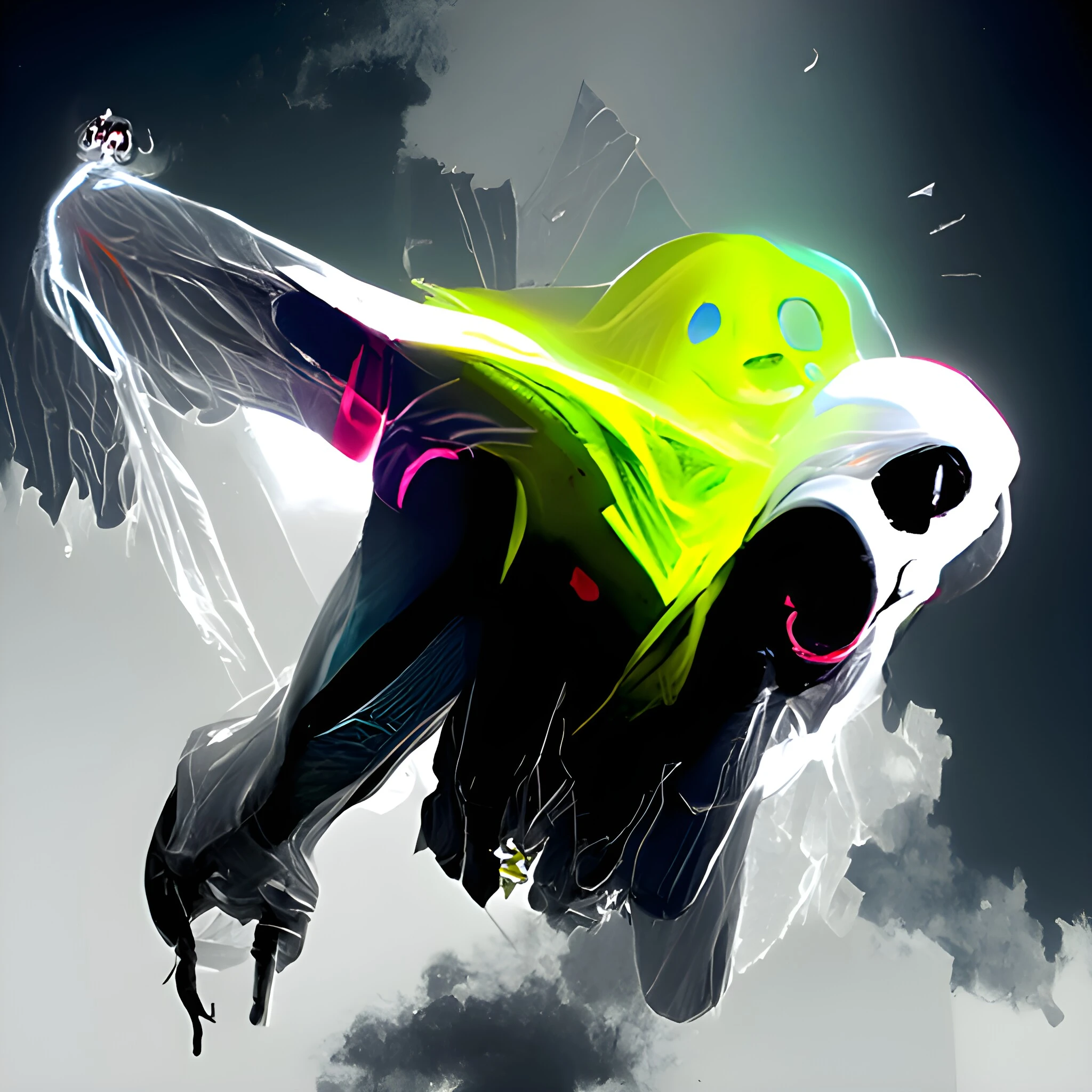 #136 Neon Ghost