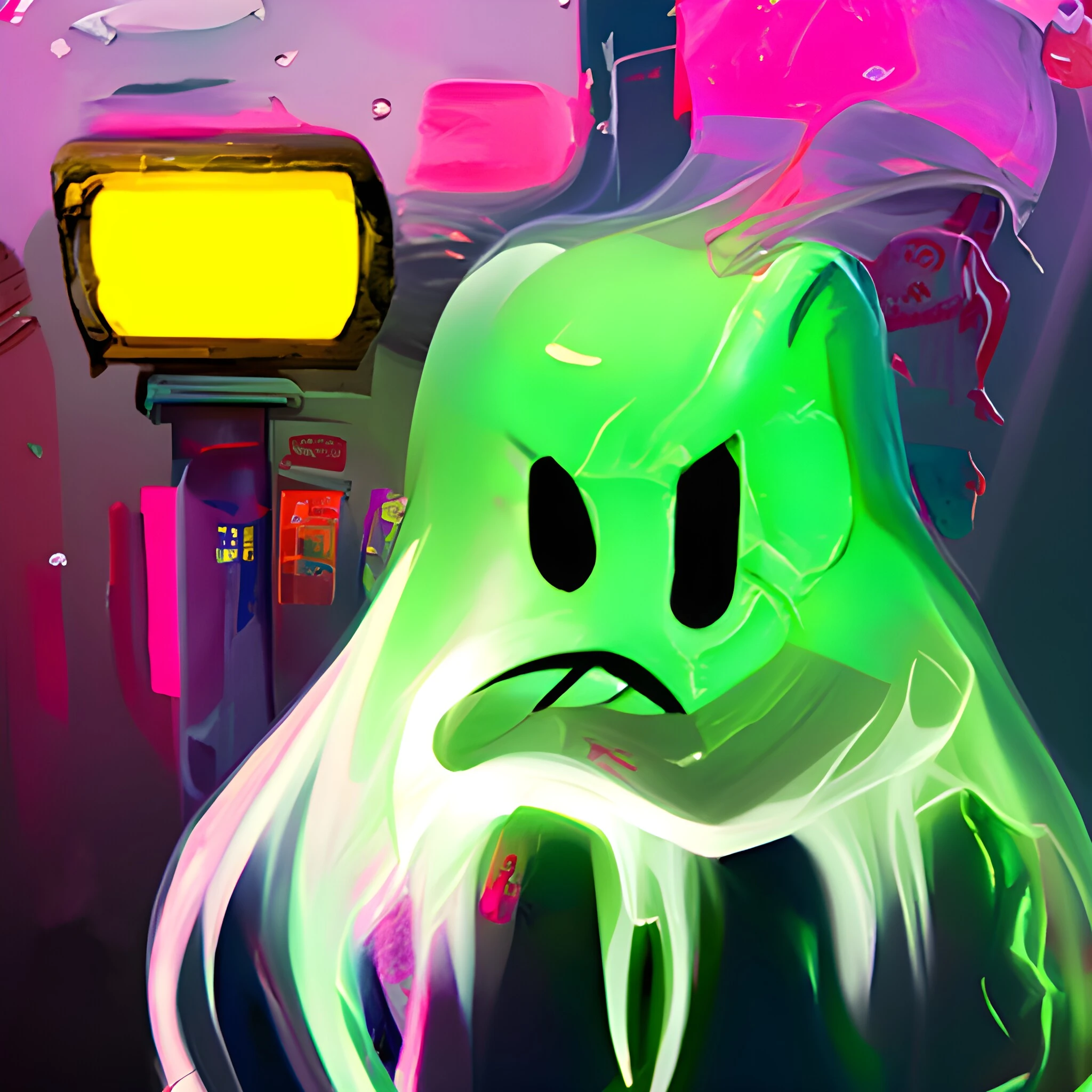 #354 Neon Ghost